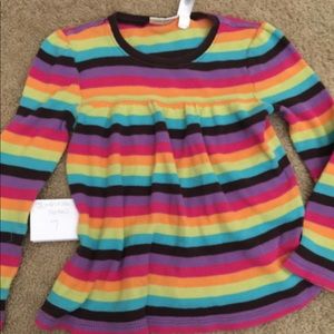 Jumping beans rainbow long sleeve